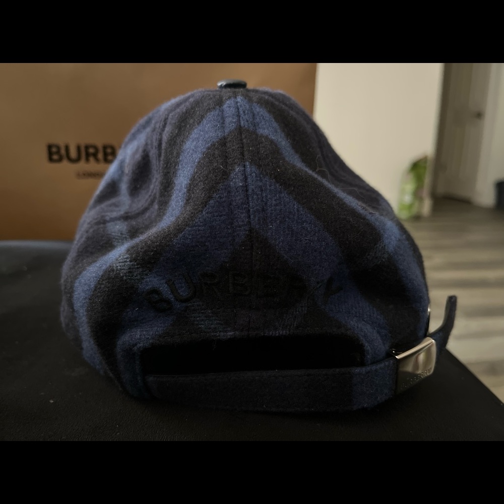 Burberry Wool Cashmere Baseball Cap